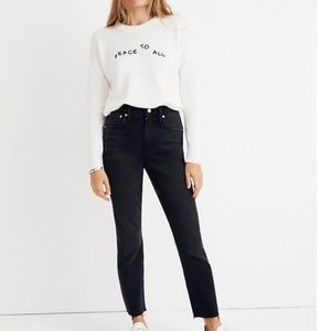 Madewell High-Rise Slim Petite Boyjean